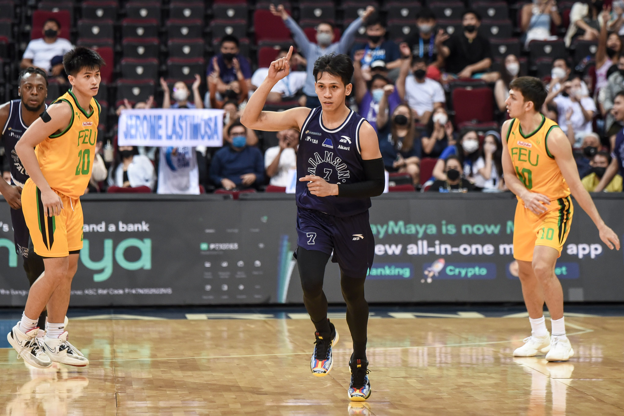 UAAP85-MBB-JEROM-LASTIMOSA-1 Jerom Lastimosa still delivers despite not playing in natural position AdU Basketball News UAAP  - philippine sports news