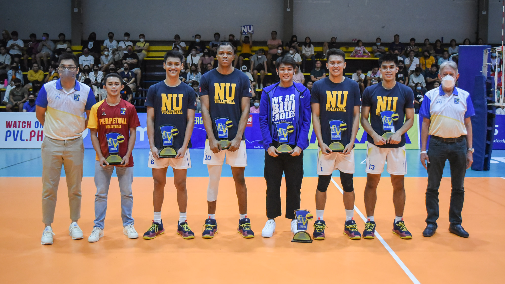 V-League-Awarding-9761 NU's Almendras, Ateneo's Nisperos crowned V-League MVPs ADMU AdU CSB News NU UPHSD Volleyball  - philippine sports news