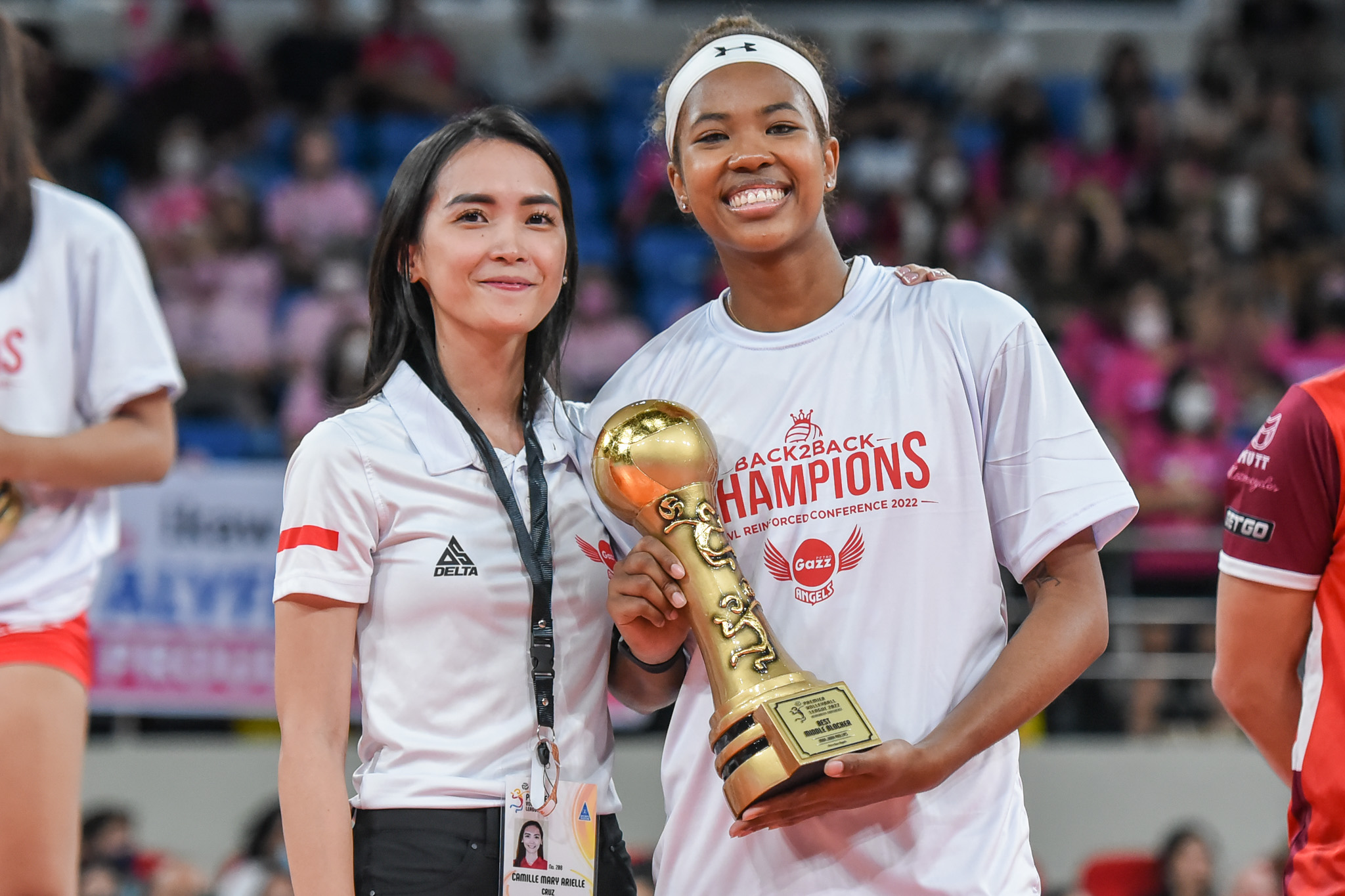 PVL-Reinforced-Awarding-MJ-Phillips-7731 Mylene Paat gets well-deserved PVL Reinforced MVP crown News PVL Volleyball  - philippine sports news