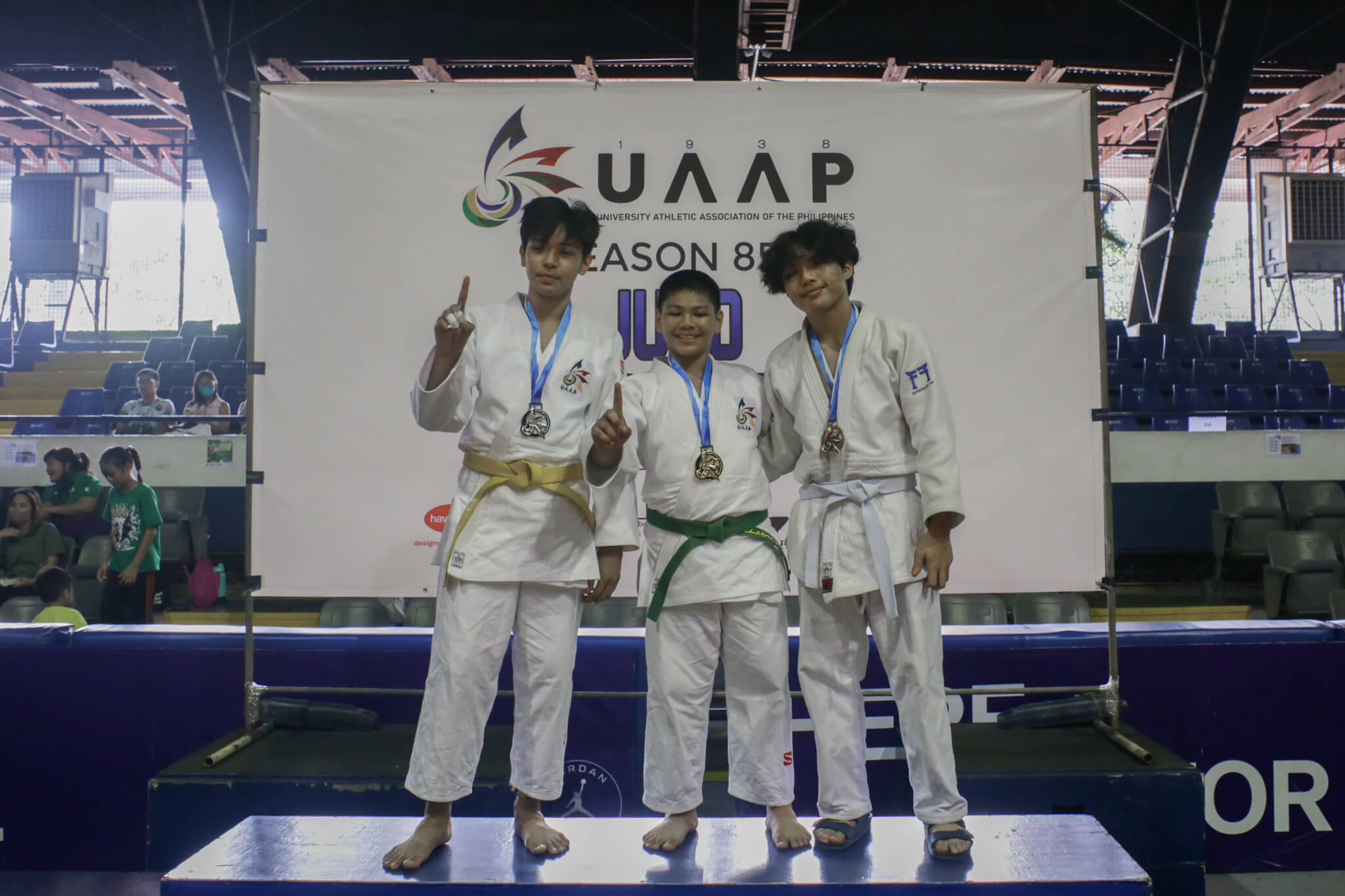 UAAP-85-Awarding-Boys-73kg-BabantoUST-CaguiclaUST-ThorADM UAAP 85 HSJD: UST boys, girls judokas dominate day 1 ADMU DLSU Judo News UAAP UE UP UST  - philippine sports news