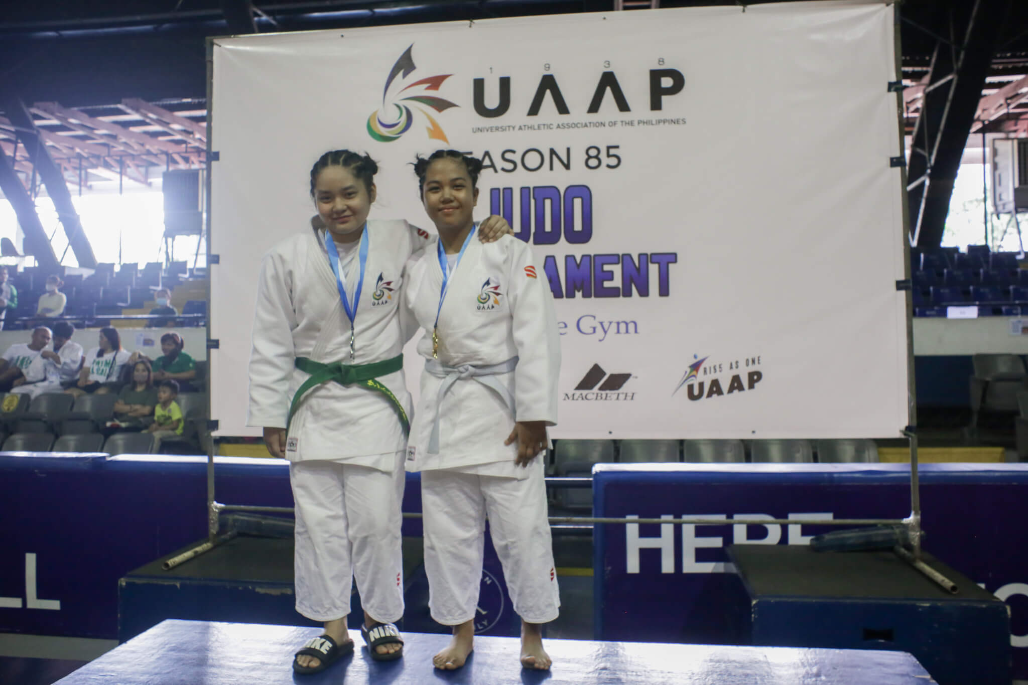 UAAP-85-Awarding-Girls-TunacaoUST-AmisolaUST UAAP 85 HSJD: UST boys, girls judokas dominate day 1 ADMU DLSU Judo News UAAP UE UP UST  - philippine sports news