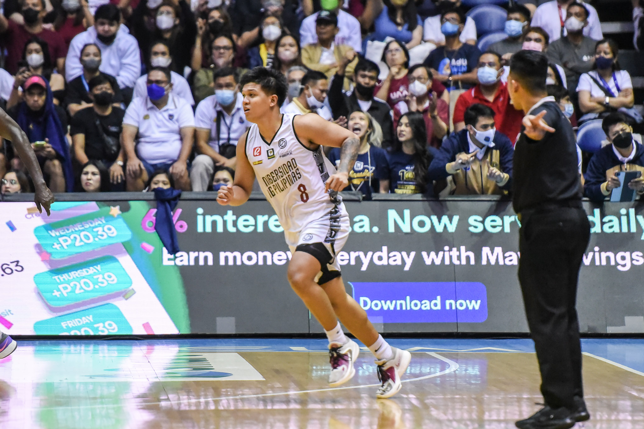 UAAP-85-MBB-F4-UP-vs.-NU-Gerry-Abadiano-9274-1 Seeing Tamayo go down fires up UP, says Abadiano Basketball News PBA  - philippine sports news