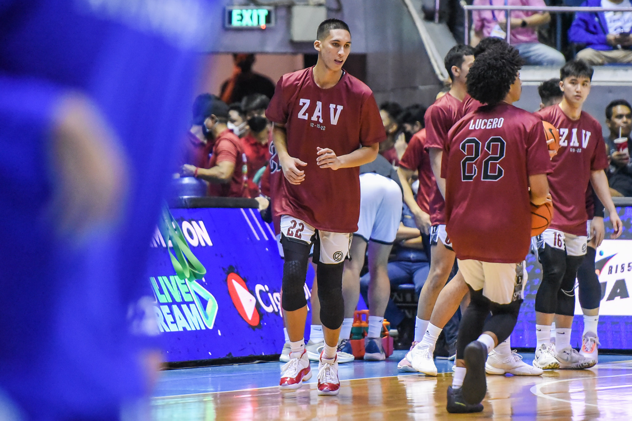 UAAP-85-MBB-Finals-G3-ADMU-vs.-UP-Zavier-Lucero-2029 Lucero says there's no final word yet on extent of injury as he joins UP shootaround Basketball News UAAP UP  - philippine sports news
