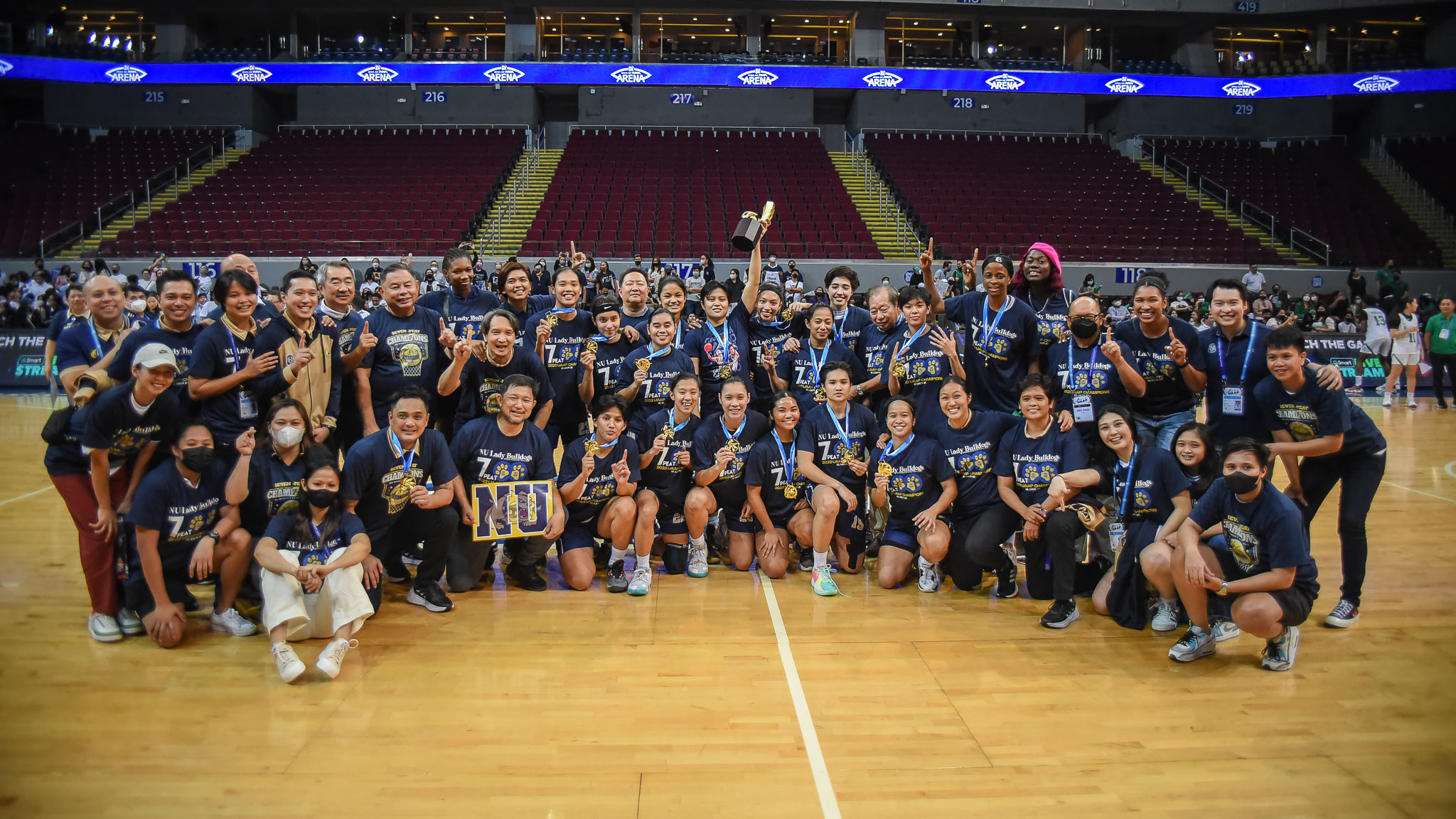 UAAP-85-WBB-Finals-G2-NU-vs.-DLSU-1166 NU Lady Bulldogs' reign continues, tie UE Warriors' UAAP basketball record Basketball DLSU News NU UAAP  - philippine sports news
