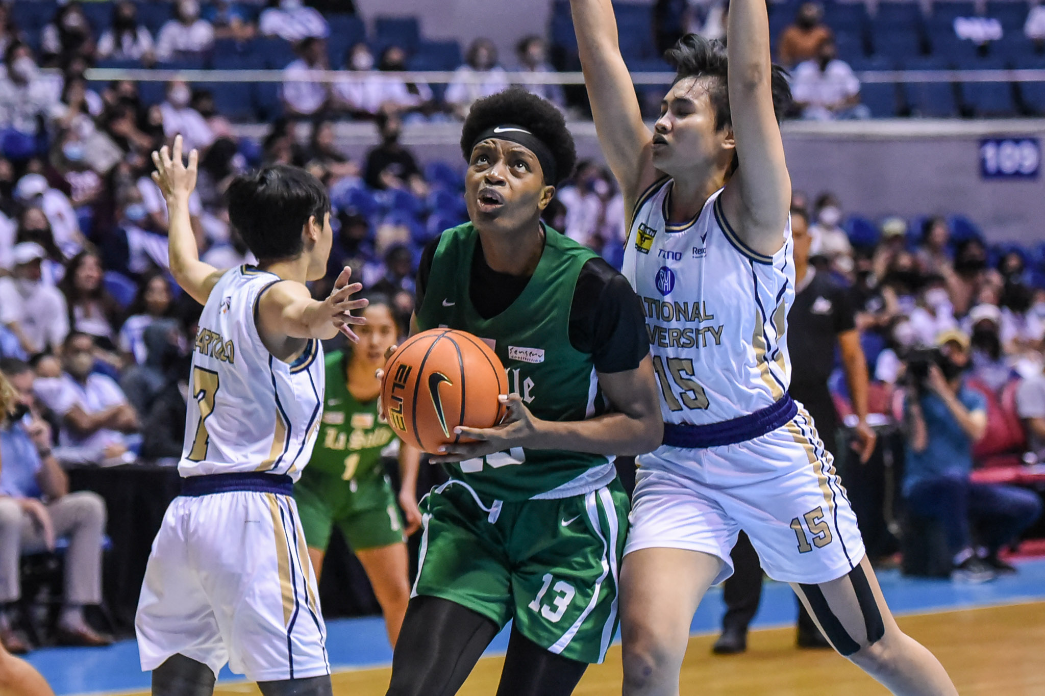 UAAP-85-WBB-NU-vs.-DLSU-G1-Fina-Niantcho-8312 Cholo Villanueva admits lack of championship experience got better of La Salle Basketball DLSU News UAAP  - philippine sports news