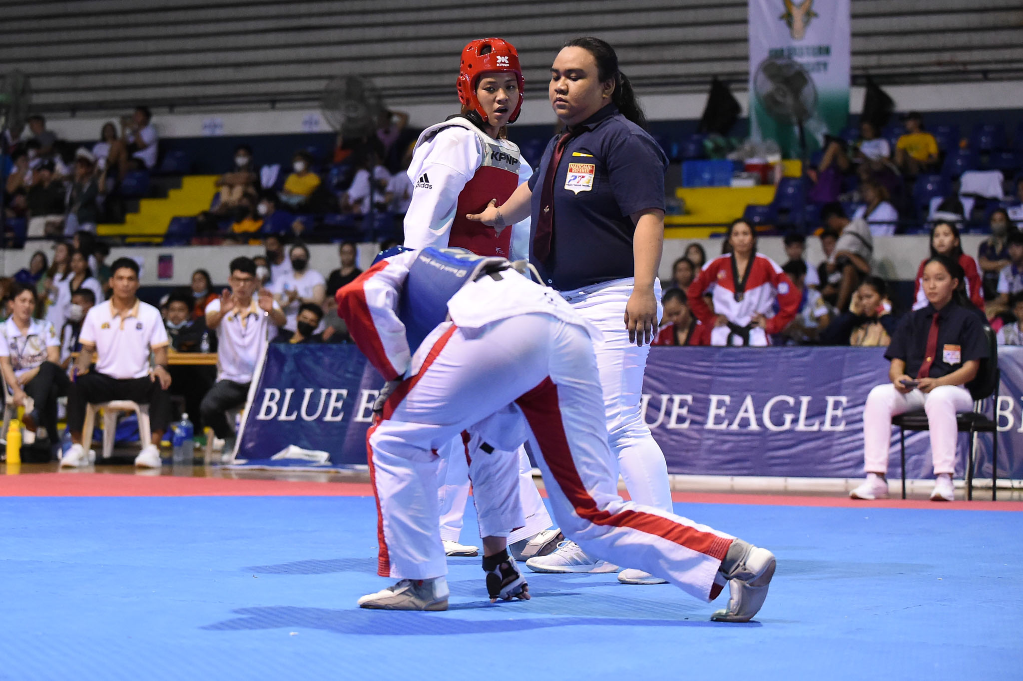 UAAP-S85-Taekwondo-Seniors-Kyorugi-Women-Laila-Delo UAAP 85 WTK: Laila Delo, Reign Ragutana lead way as UST dethrones NU ADMU DLSU FEU News NU Taekwondo UAAP UP UST  - philippine sports news