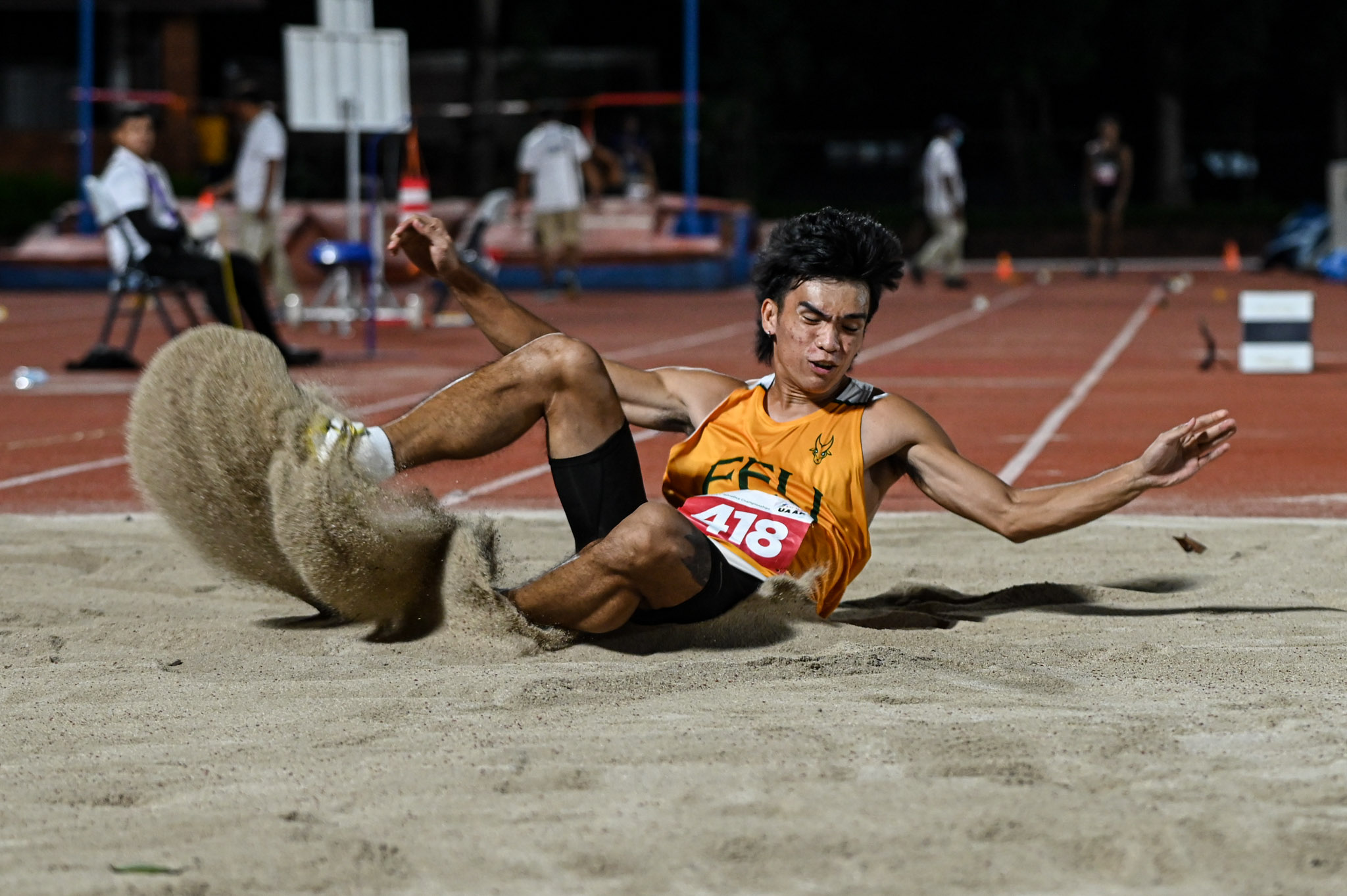 UAAP85-Athletics-Triple-Jump-Men-Rafols-John-Marvin-FEU-4842 UAAP 85 CAT: Buenavista takes second gold, Labita completes sprint treble ADMU AdU DLSU FEU News NU Track & Field UAAP UE UP UST  - philippine sports news