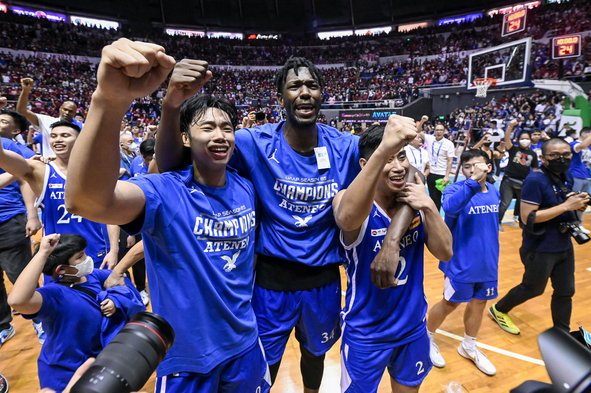 UAAP85-MBB-ILDEFONSO-KOUAME-ANDRADE-2 Ange Kouame's 'best season' is this unexpected Ateneo championship ADMU Basketball News UAAP  - philippine sports news