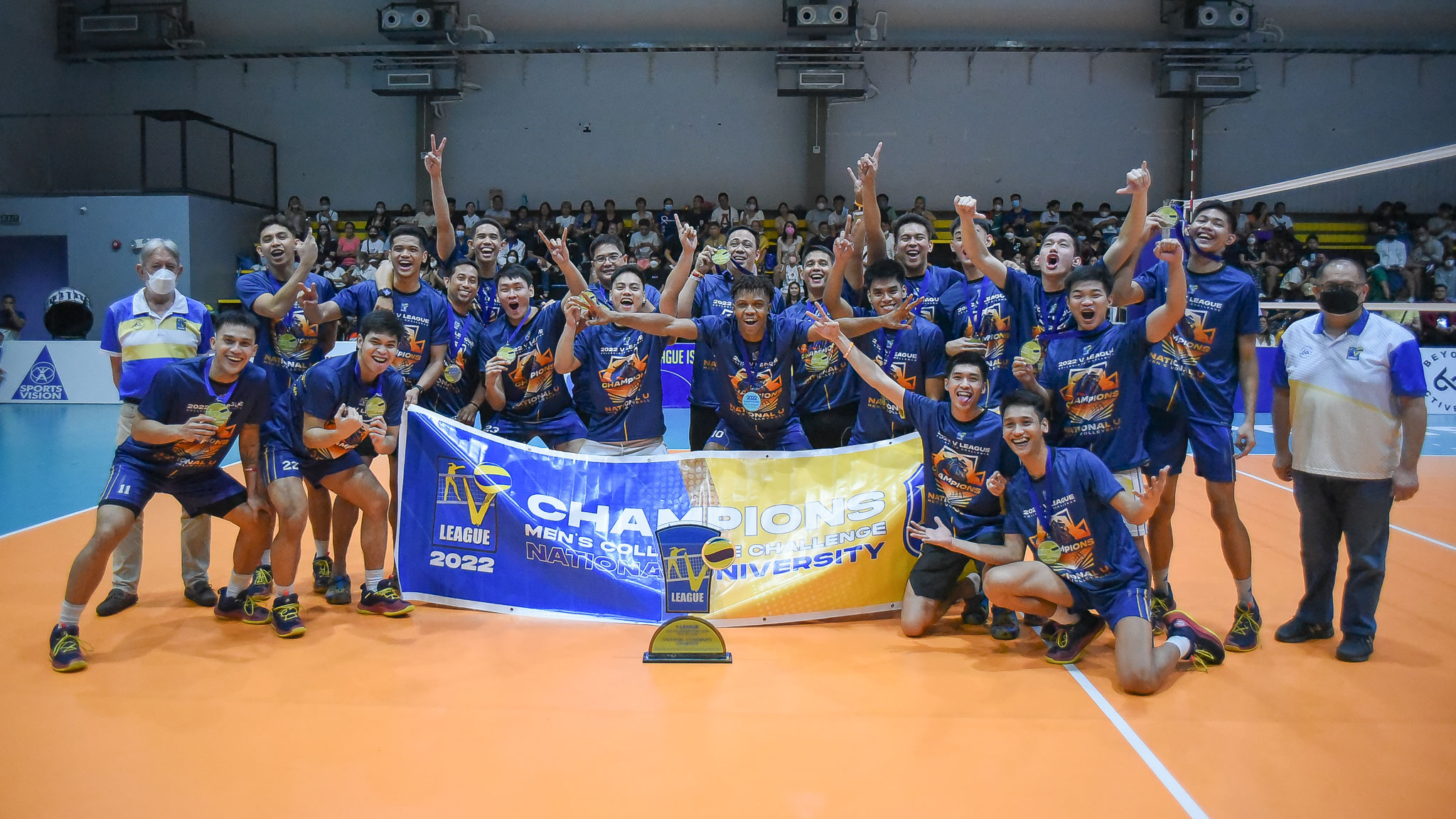 V-League-Finals-G3-NU-vs.-UST-0120 V-League: NU dominates UST in decider, cops second SportsVision title News NU UST V-League  - philippine sports news