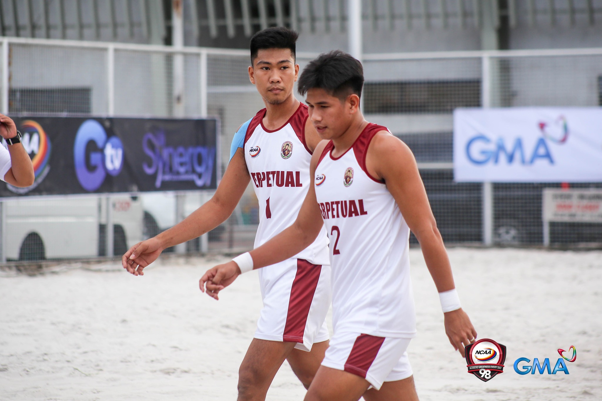 NCAA-98-mens-Beach-Volleyball-Perpetual-Louie-Ramirez Acaylar hopes NCAA allows Louie Ramirez to play in both Perps, Imus NCAA News Spikers' Turf UPHSD Volleyball  - philippine sports news