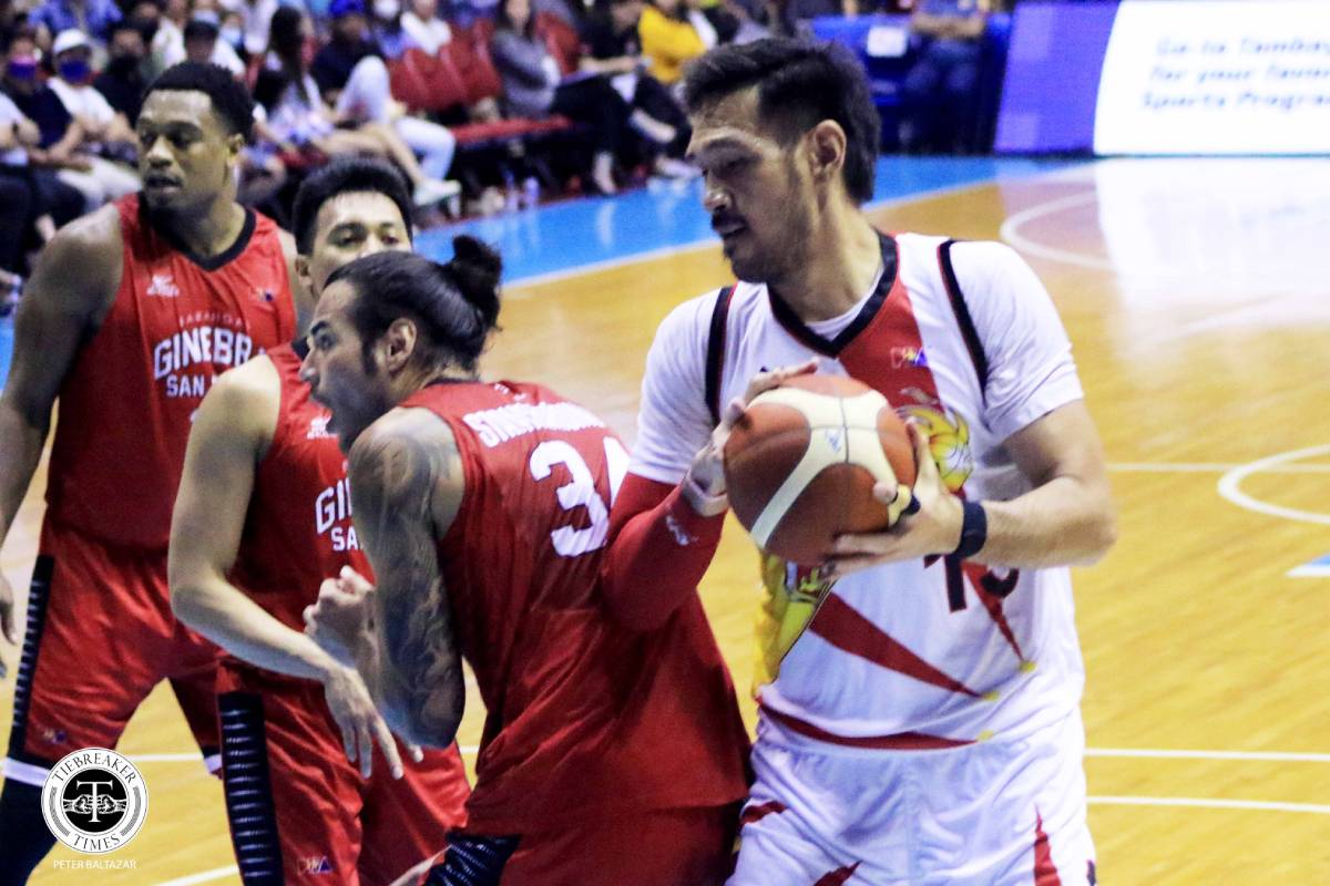 2023-PBA-Governors-Cup-Ginebra-vs-San-Miguel-June-Mar-Fajardo June Mar Fajardo out at least six weeks due to MCL injury Basketball News PBA  - philippine sports news