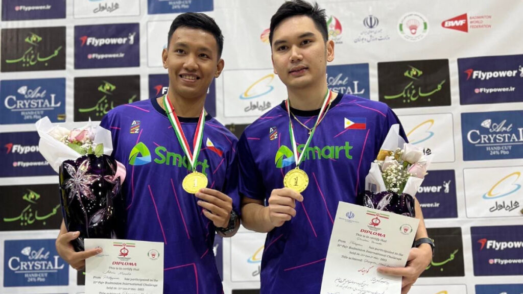 BWF: Alvin Morada-Christian Bernardo rules Iran doubles tourney