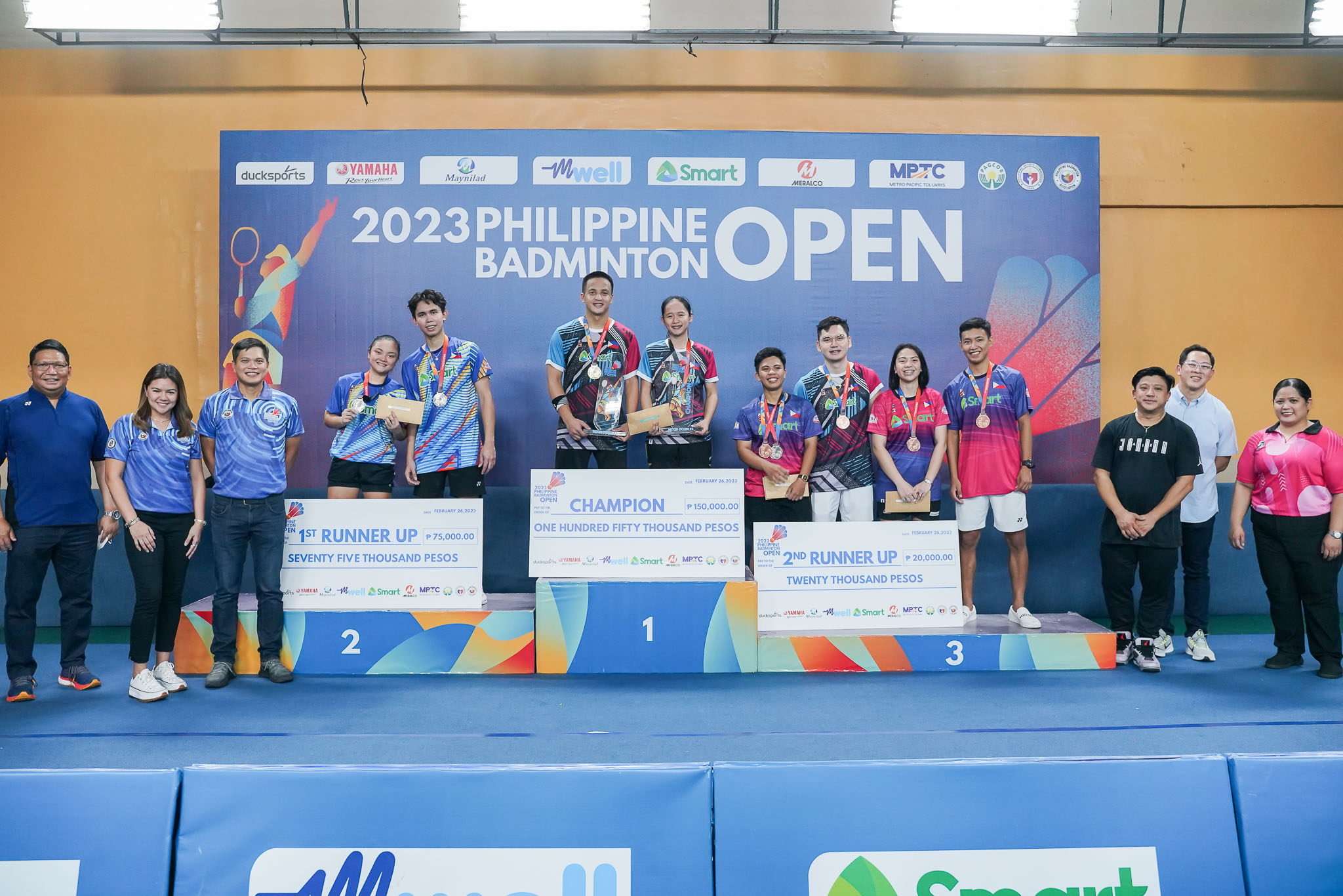 Mixed-Doubles-2 PH Badminton Open: Marc Velasco completes dream run; Padiz-Villabrille shocks Morada-Bernardo in final Badminton News  - philippine sports news