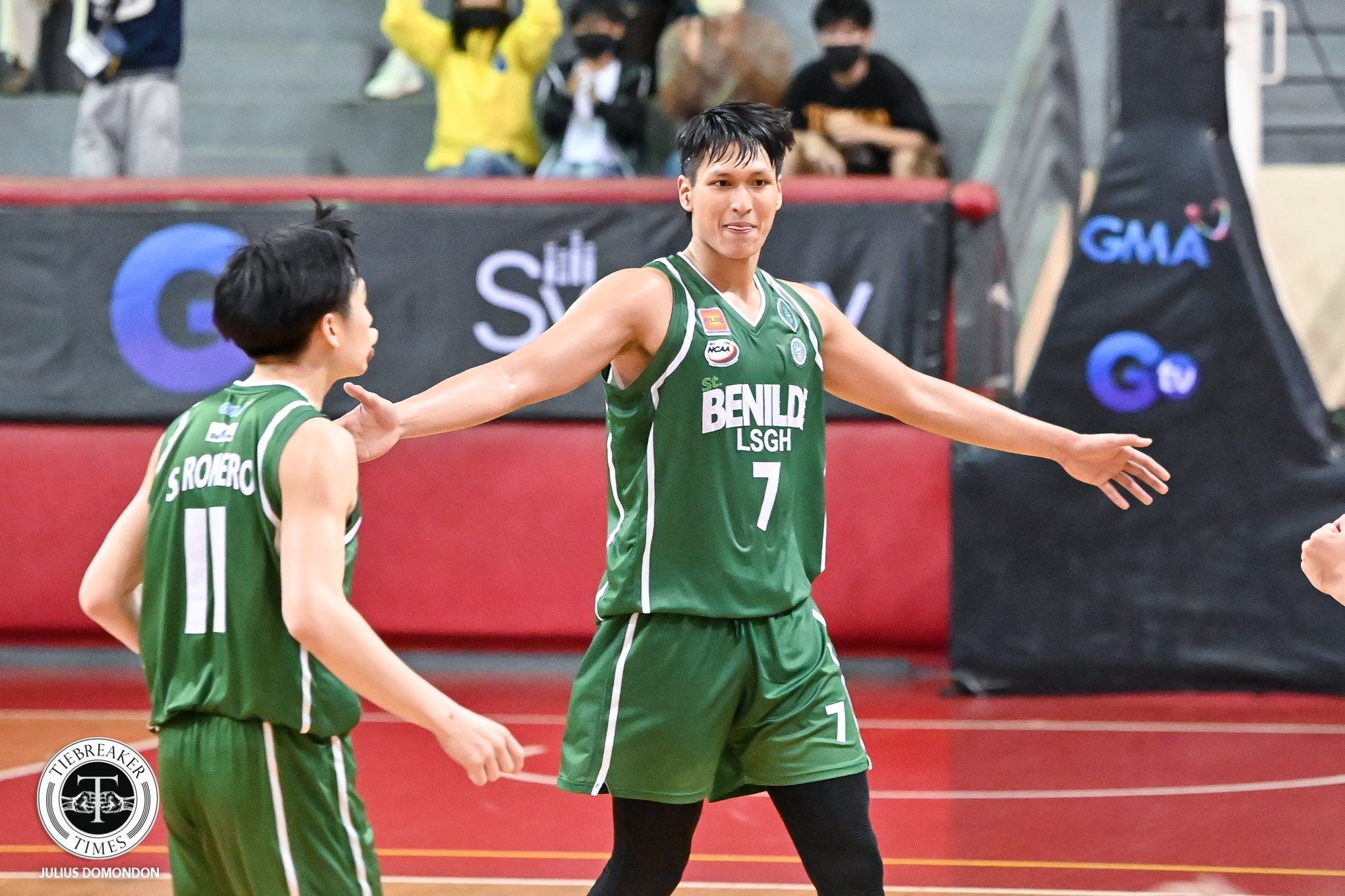 NCAA-Season-98-LSGH-vs-San-Beda-Seven-Gagate Gagate, Coronel to join Pablo in UP Basketball CSB NCAA News UAAP UP  - philippine sports news