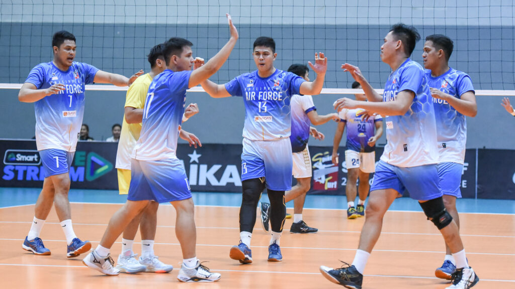 Spikers Turf: Air Force outlasts NU, wastes Bandola's 31
