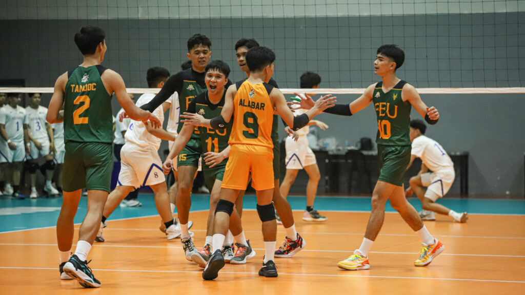 UAAP 85 BVB: Bitium, Dongon Join Hands, Lift FEU-D Past UE In 5-set Affair