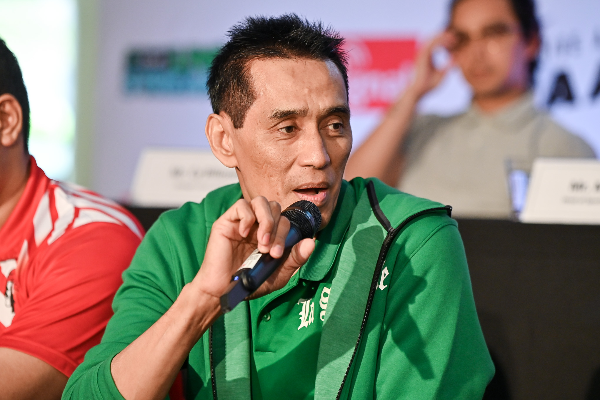 UAAP85-Coach-DLSU-Mr.-Noel-Orcullo-9597 Ramil de Jesus back on the sidelines for La Salle-NU clash DLSU News UAAP Volleyball  - philippine sports news