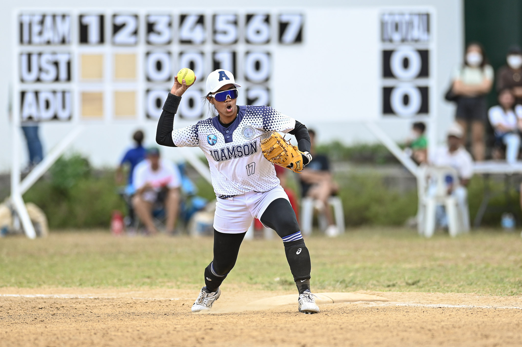 UAAP85-Softball-Elsie-Dela-Torre-7801250 With 5 UAAP teams left, how can softball grow, asks Ana Santiago AdU News Softball UAAP  - philippine sports news