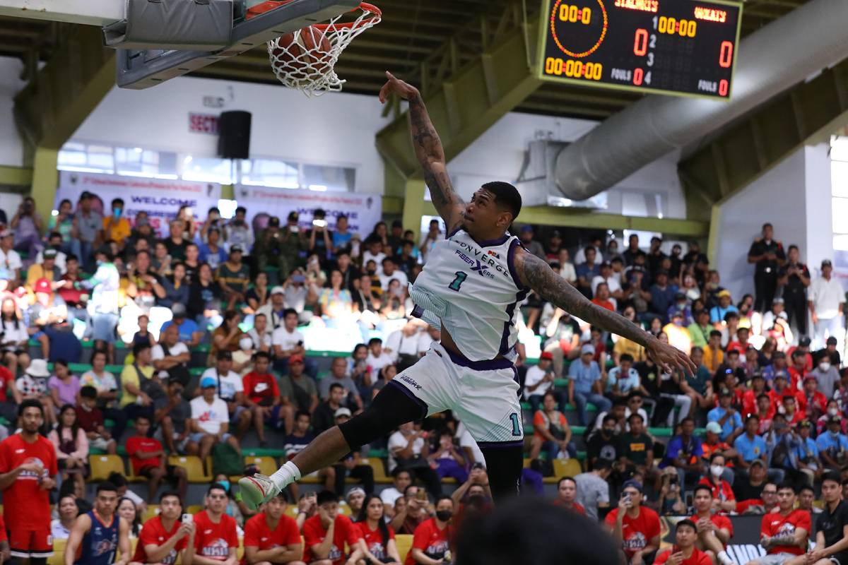 2023-PBA-All-Star-Slam-Dunk-David-Murrell-2 Murrell admits surprise in dunk contest win: 'I thought Hill had it' Basketball News PBA  - philippine sports news
