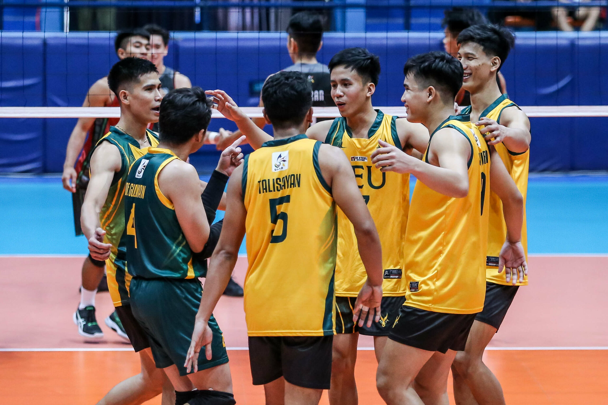 UAAP: NU clinches twice-to-beat, overcomes FEU in men's volleyball