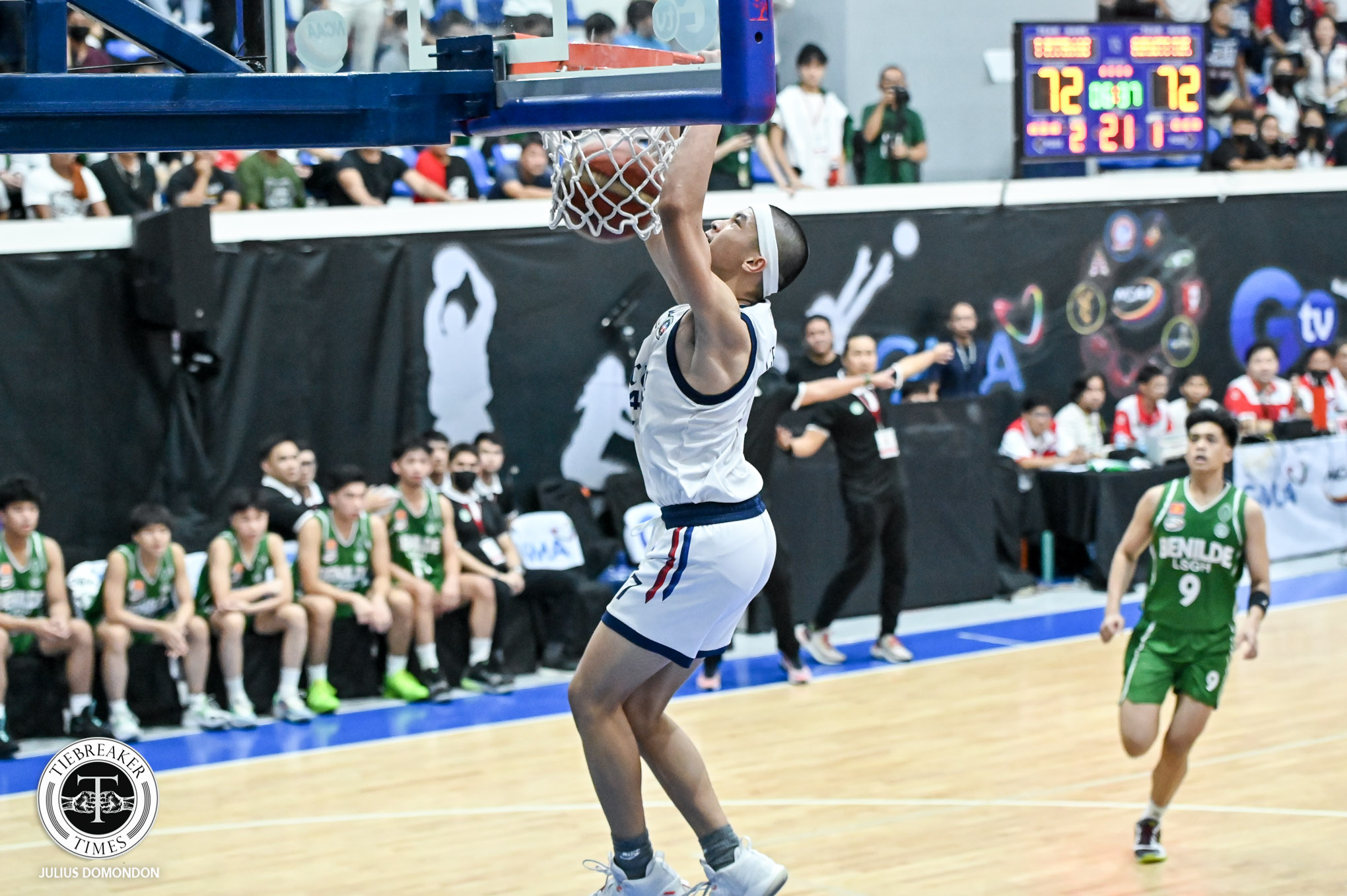 NCAA-98-LSGH-vs-Letran-Andy-Gemao-1 Despite possibility of reunion with Gold in UPIS, Gemao plans to finish SHS in Letran Basketball CSJL NCAA News  - philippine sports news
