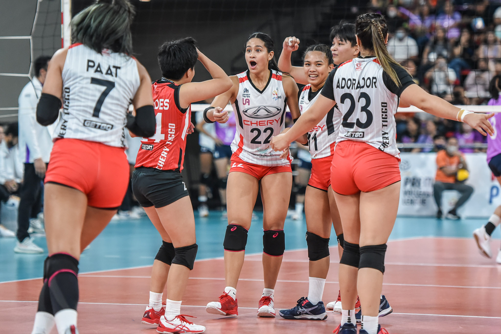 PVL-2023-Chery-Tiggo-vs.-Choco-Mucho-Ponggay-Gaston-0213 Ponggay Gaston says win over Choco Mucho was 'bittersweet' as it ended Titans' chances News PVL Volleyball  - philippine sports news