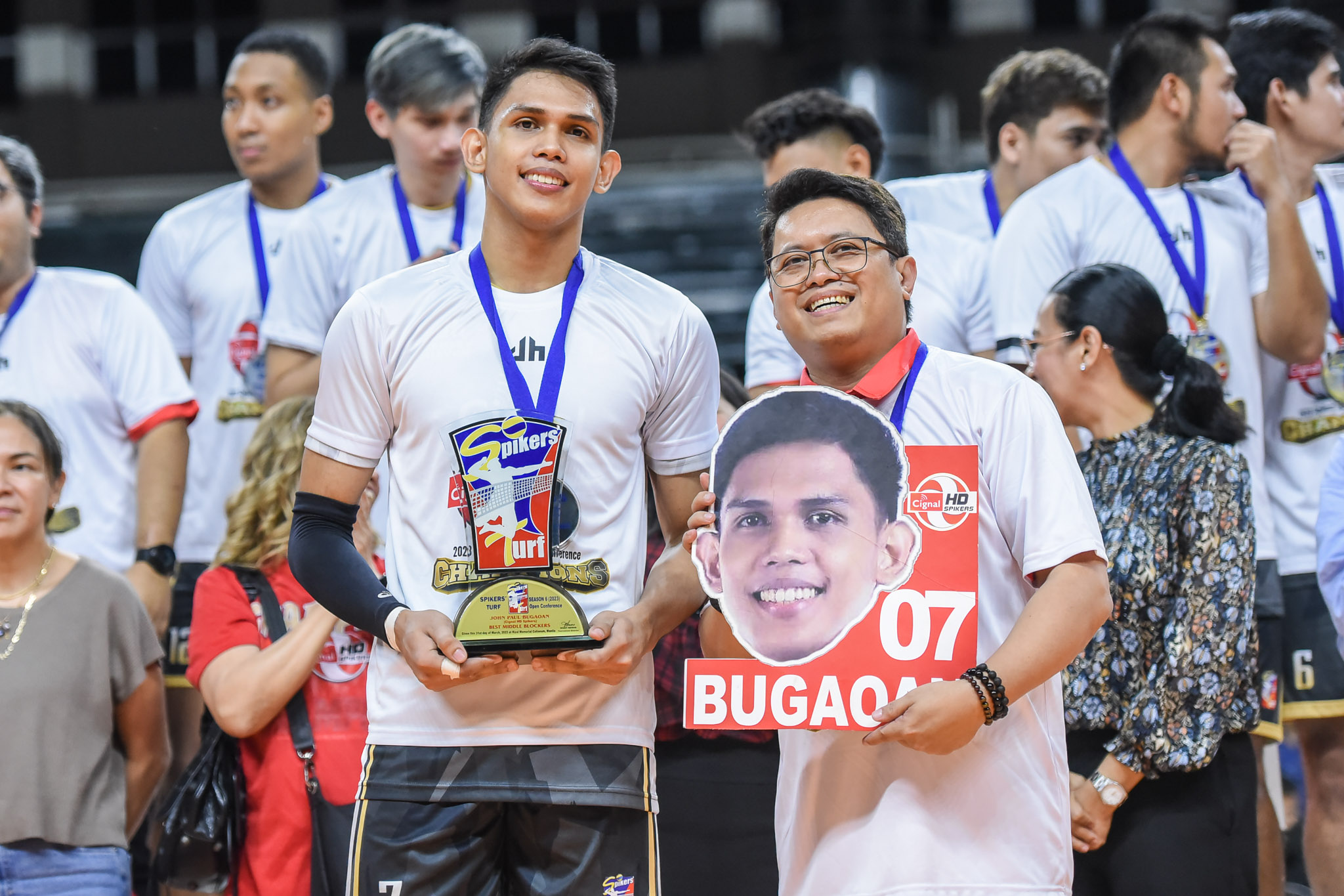 ST-2023-Awarding-JP-Bugaoan-1st-Best-Middle-3004 Jau Umandal crowned Spikers Turf Open MVP News Spikers' Turf Volleyball  - philippine sports news