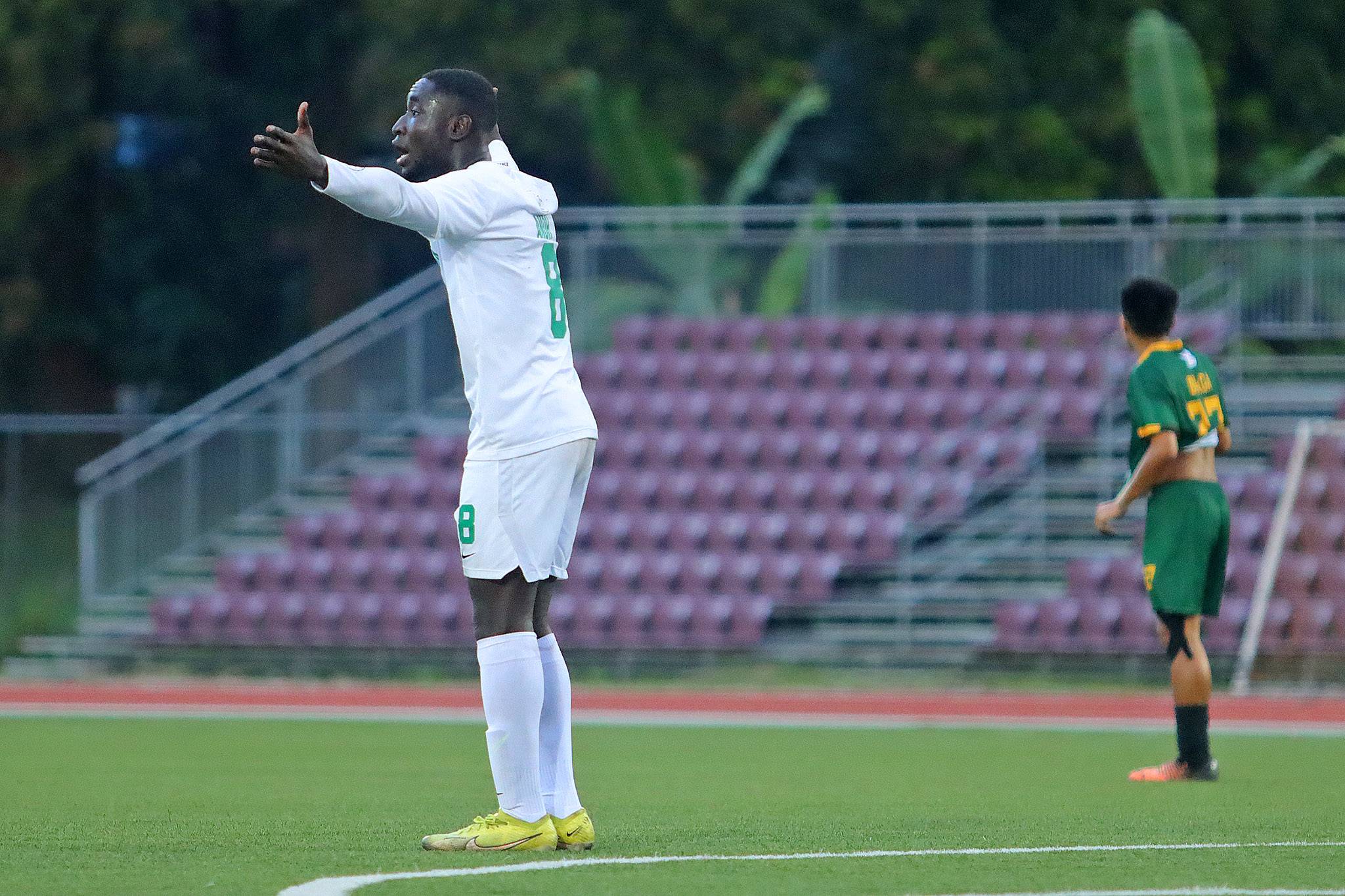 UAAP-85-MFB-Engatte-Anoh-DLSU-1 Isaac Anoh's perseverance pays off with breakthrough goal for La Salle DLSU Football News UAAP  - philippine sports news