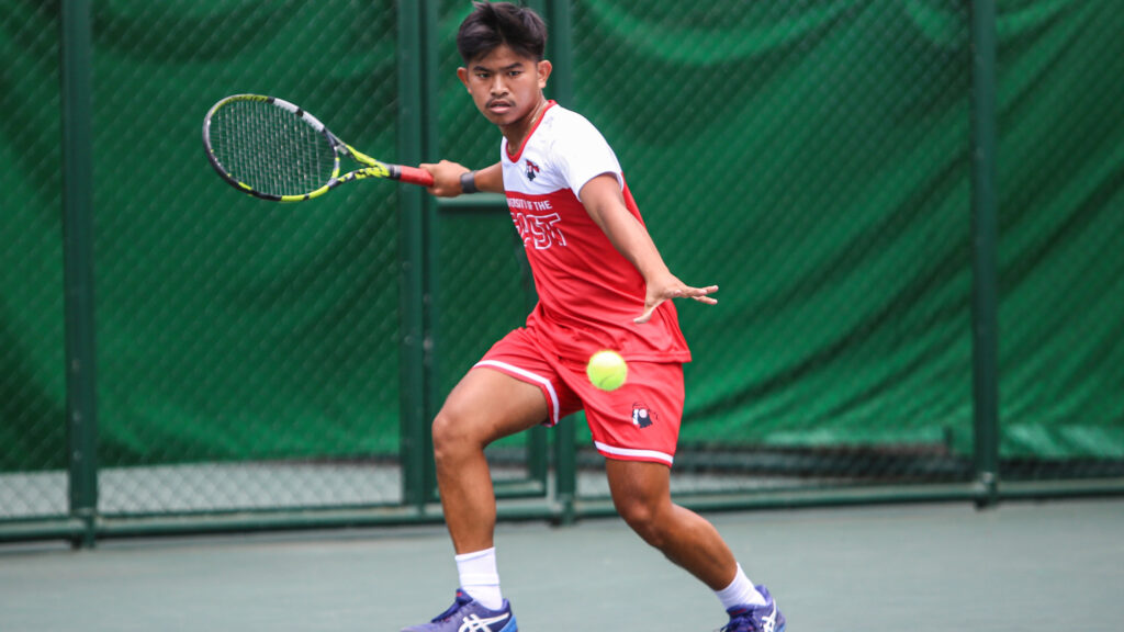 Uaap 85 Tennis Norman Gaspar Gets Back At Nilo Ledama As Ue Deals Ust First Loss 