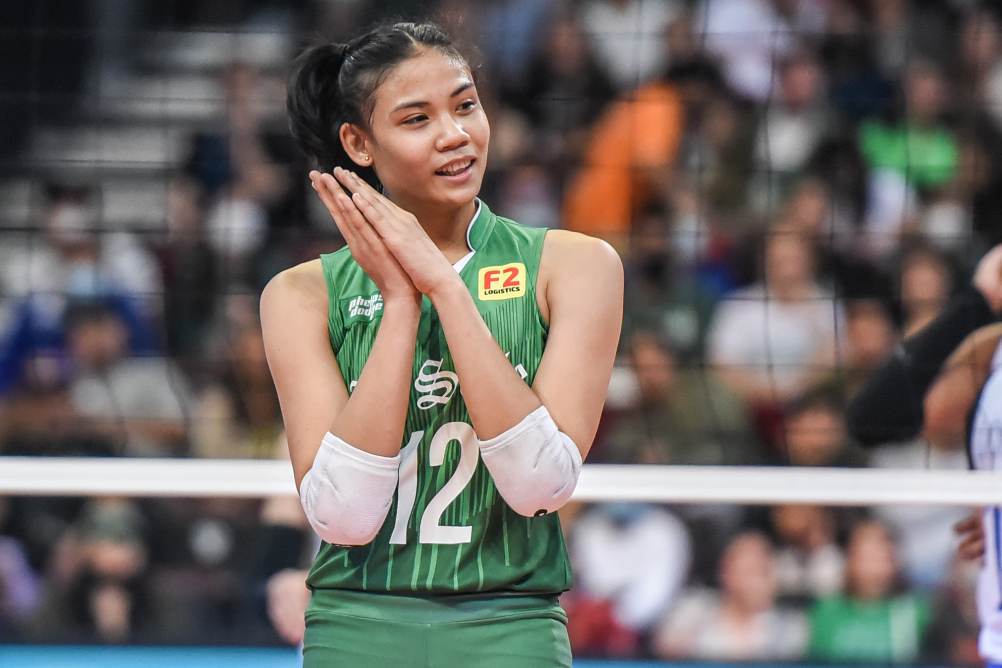 UAAP-85-WVB-DLSU-vs.-ADMU-Angel-Canino-6552 Belen says La Salle different with Canino around: 'May go-to player na sila' News NU UAAP Volleyball  - philippine sports news