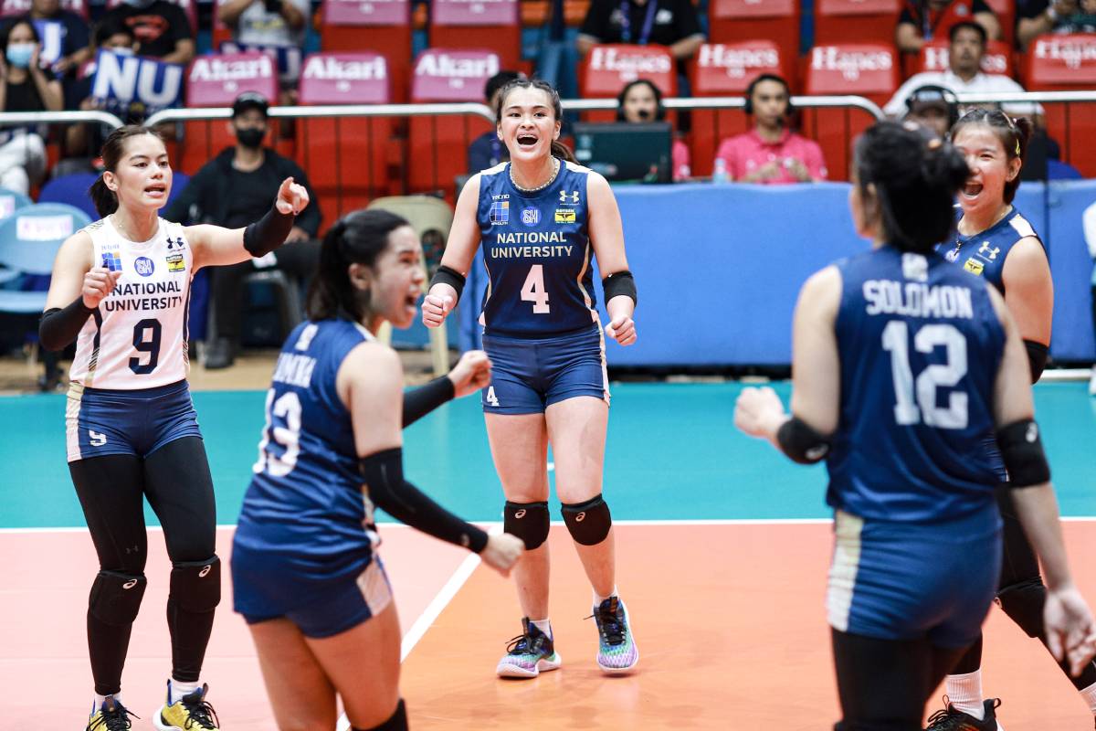UAAP-85-WVB-NU-vs-FEU-Michaela-Belen-2-1 Saddened to see NUNS streak end, Belen, Alinsug urge Lady Bullpups to continue title run News NU UAAP Volleyball  - philippine sports news