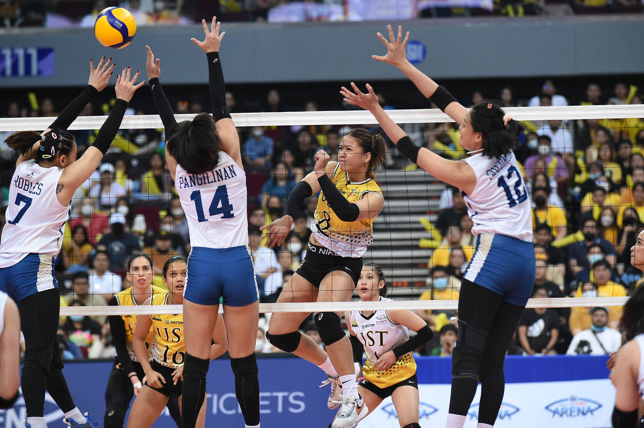 UAAP-85-WVB-NU-vs-UST-Laure-3 Eya Laure believes beating DLSU is possible News UAAP UST Volleyball  - philippine sports news