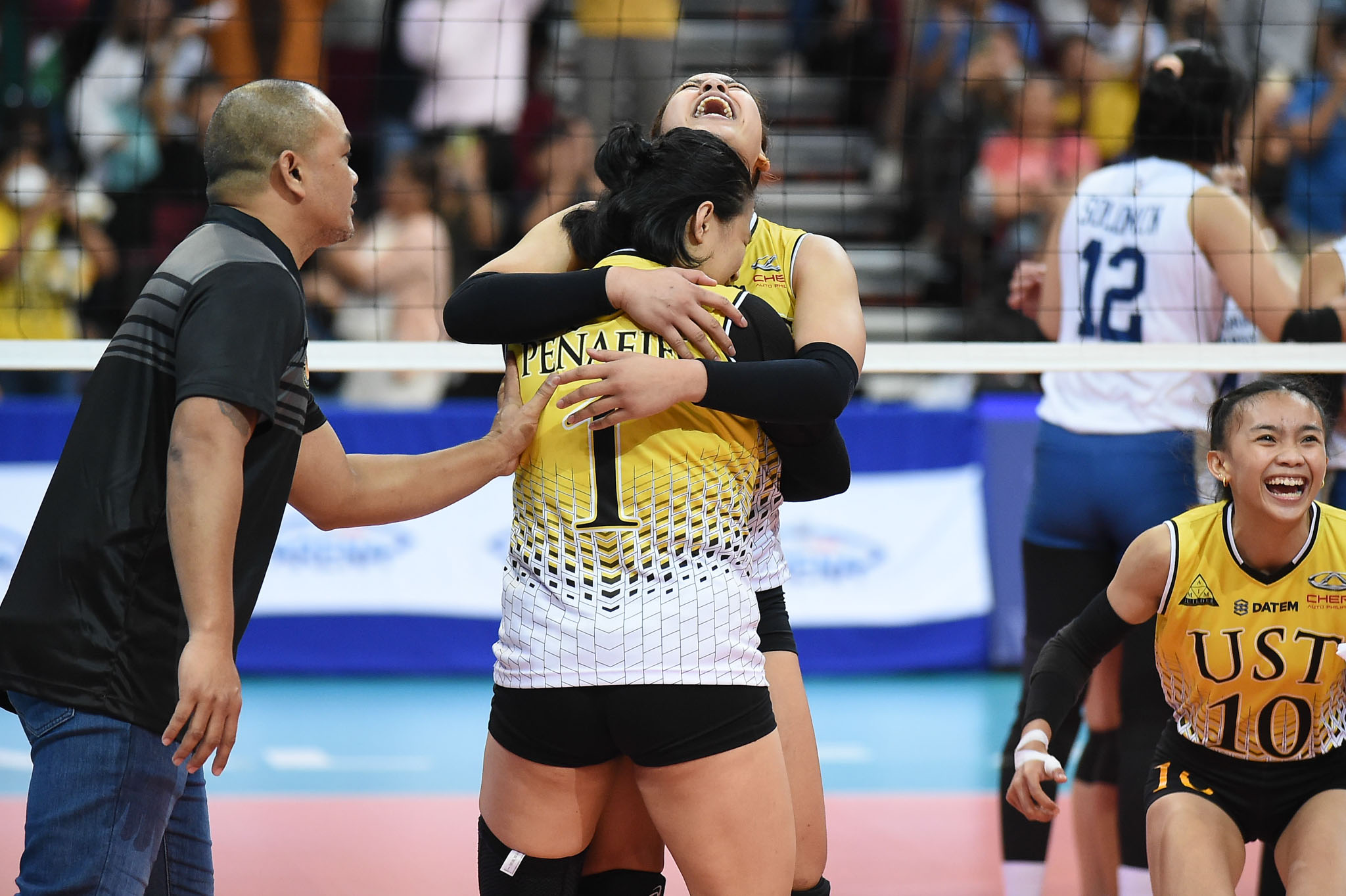 UAAP-85-WVB-NU-vs-UST-Laure Eya Laure turns emotional as HS rivalry with NU continues in her final year News UAAP UST Volleyball  - philippine sports news