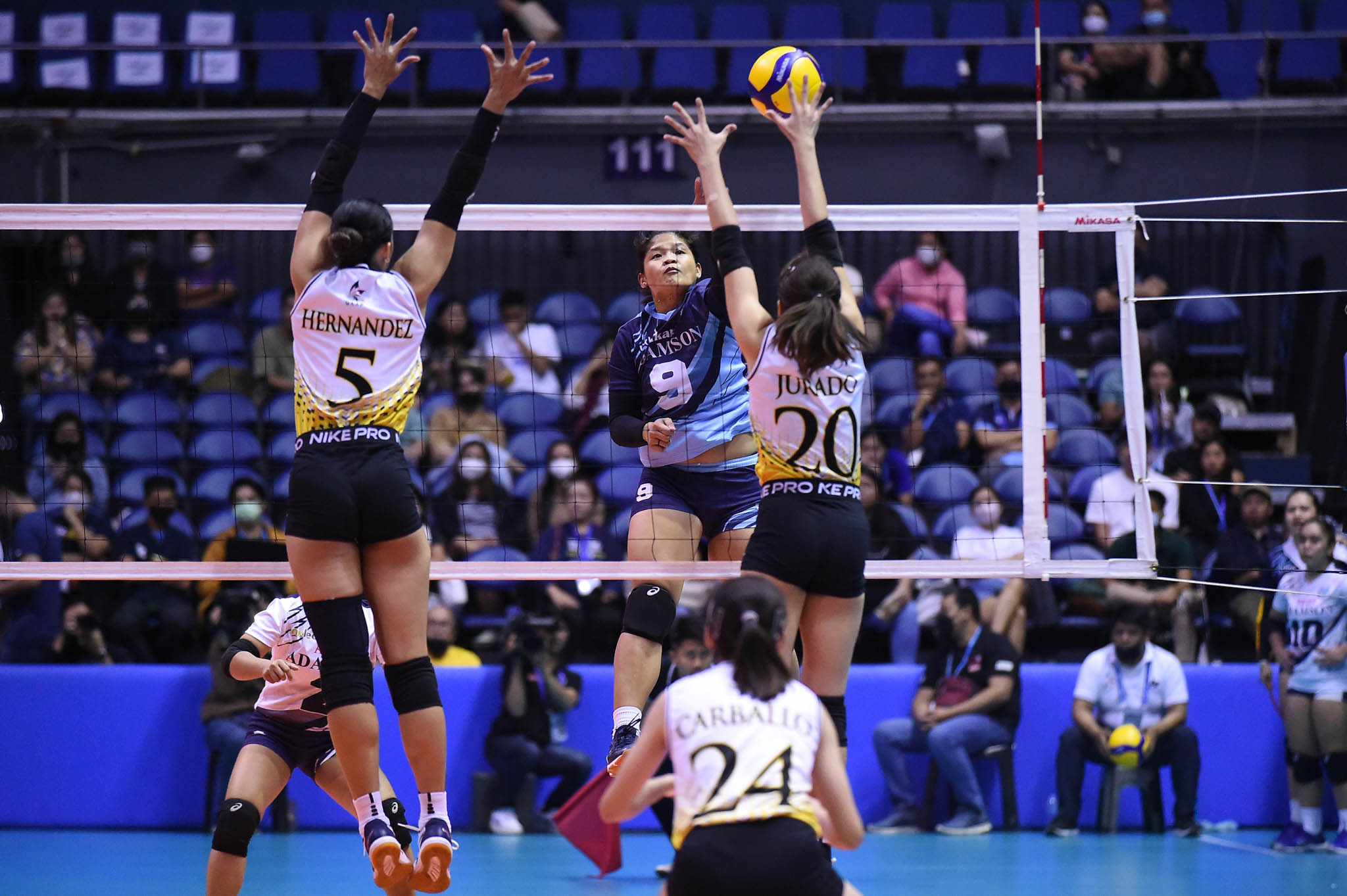 UAAP-85-WVB-UST-vs-ADU-Santiago-2 Kate Santiago ably fills hole left by Trisha Genesis AdU News UAAP Volleyball  - philippine sports news