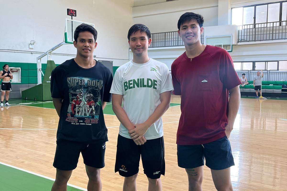NCAA-100-CSB-Tony-Ynot-and-Justine-Sanchez After 'tough' off season, Jacob Cortez embraces 'King Lion' role in San Beda Basketball NCAA News SBC  - philippine sports news