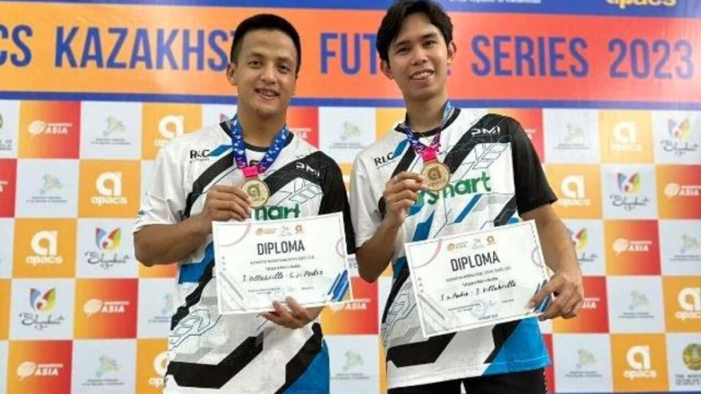 BWF: Solomon Padiz-Julius Villabrille top Kazakhstan futures