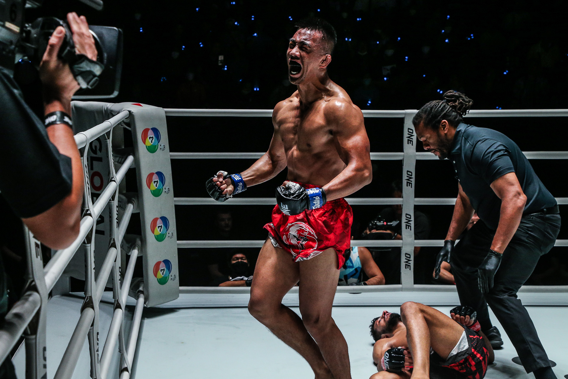 ONE-Friday-Fights-25-Carlos-Alvarez-def-Sadegh-Ghasemi-2 Carlos Alvarez guns permanent roster spot with ONE Friday Fights 43 win Mixed Martial Arts News ONE Championship  - philippine sports news