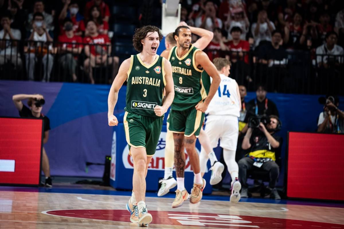 2023-FIBA-World-Cup-Australia-vs-Finland-Josh-Giddey Schroder redeems Dirk, wins FIBA World Cup MVP 2023 FIBA World Cup Basketball News  - philippine sports news
