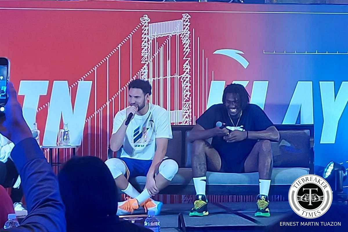 Klay Thompson arrives in Manila to launch Anta KT9