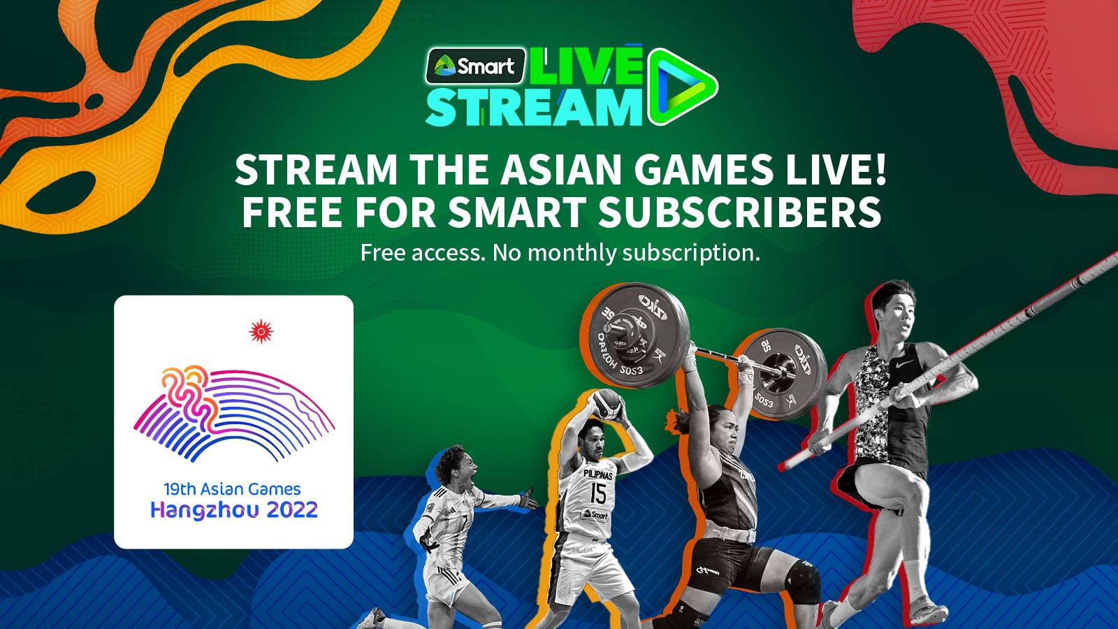 Asian Games to air on Smart Livestream