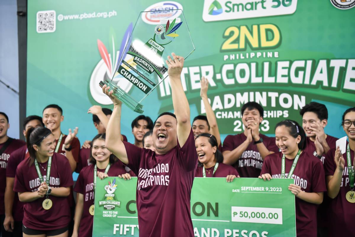 2nd-Badminton-Intercol-UP-Melvin-Llanes UP gains momentum heading to UAAP, scores Intercol back-to-back Badminton News SSC-R UP  - philippine sports news