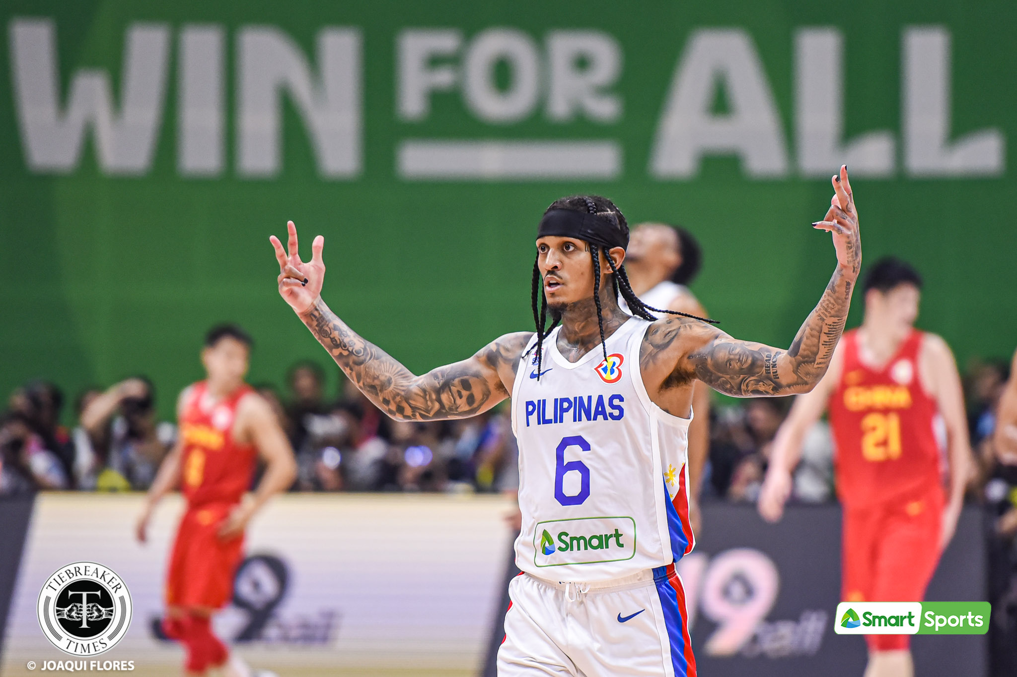 FIBA-WC-PHI-vs.-CHN-Jordan-Clarkson-1116-1 The Year That Was: 2023 was the tale of two World Cups 2023 FIBA World Cup Bandwagon Wire Basketball Filipinas Football Gilas Pilipinas  - philippine sports news