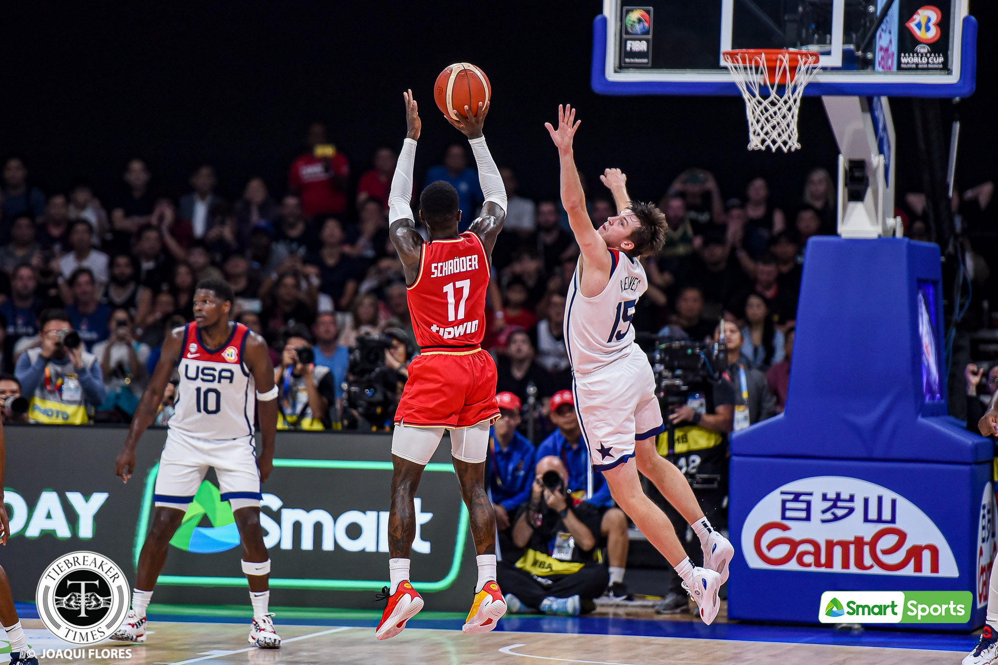 FIBA-WC-USA-vs.-GER-Austin-Reaves-Dennis-Schroder-5899 With World Cup breakthrough, Schroder hopes Germany gains respect it deserves at home 2023 FIBA World Cup Basketball News  - philippine sports news