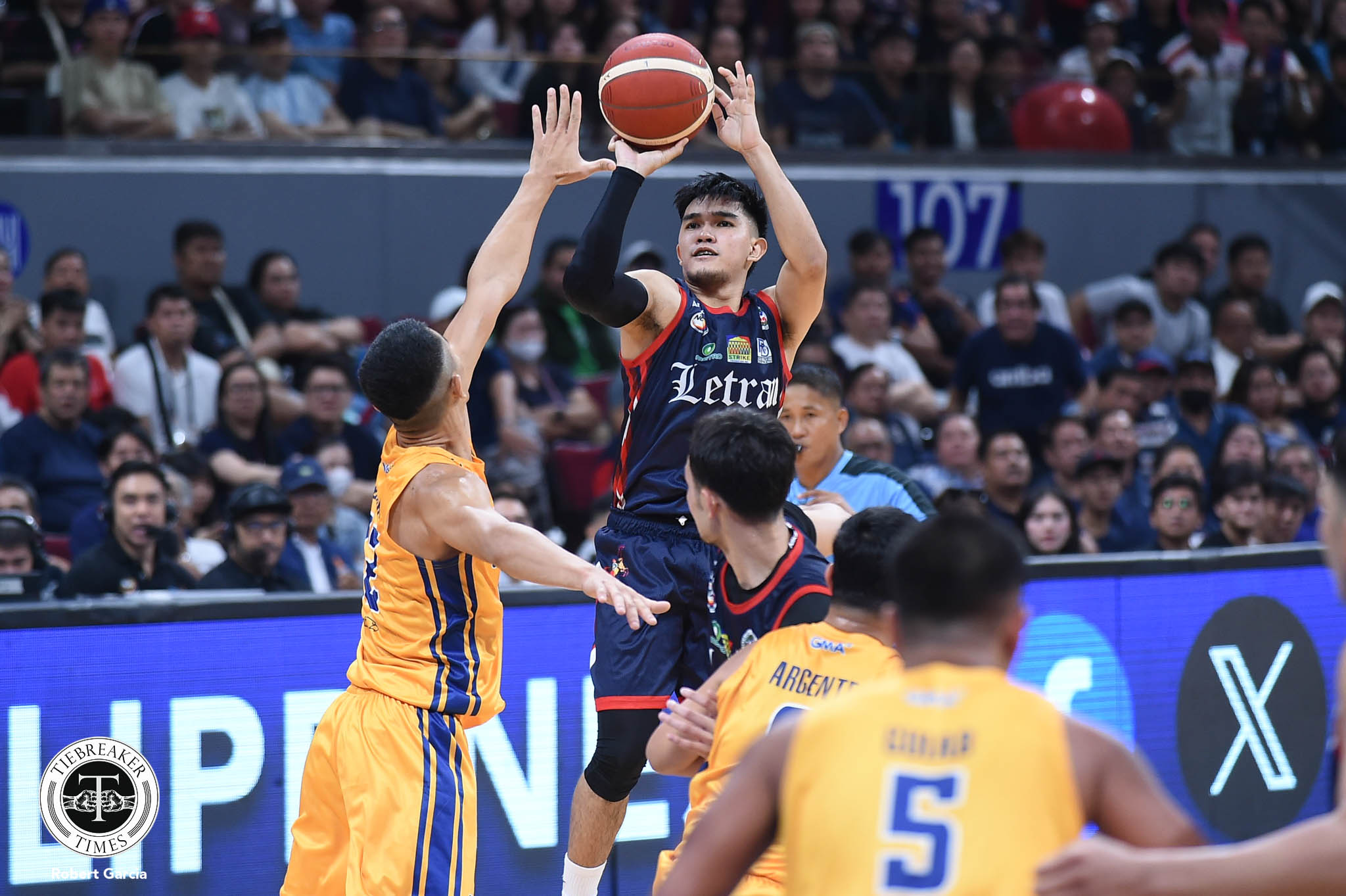 NCAA-99-JRU-vs.-CSJL-Kurt-Reyson After opening day loss, Reyson looks to bring Letran together like what Yu did before Basketball CSJL NCAA News  - philippine sports news
