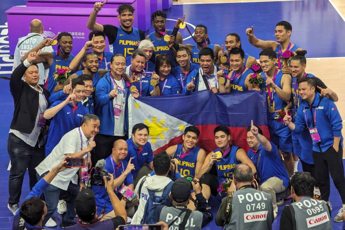 19th-Asian-Games-Gilas-gold The Year That Was: 2023 was the tale of two World Cups 2023 FIBA World Cup Bandwagon Wire Basketball Filipinas Football Gilas Pilipinas  - philippine sports news