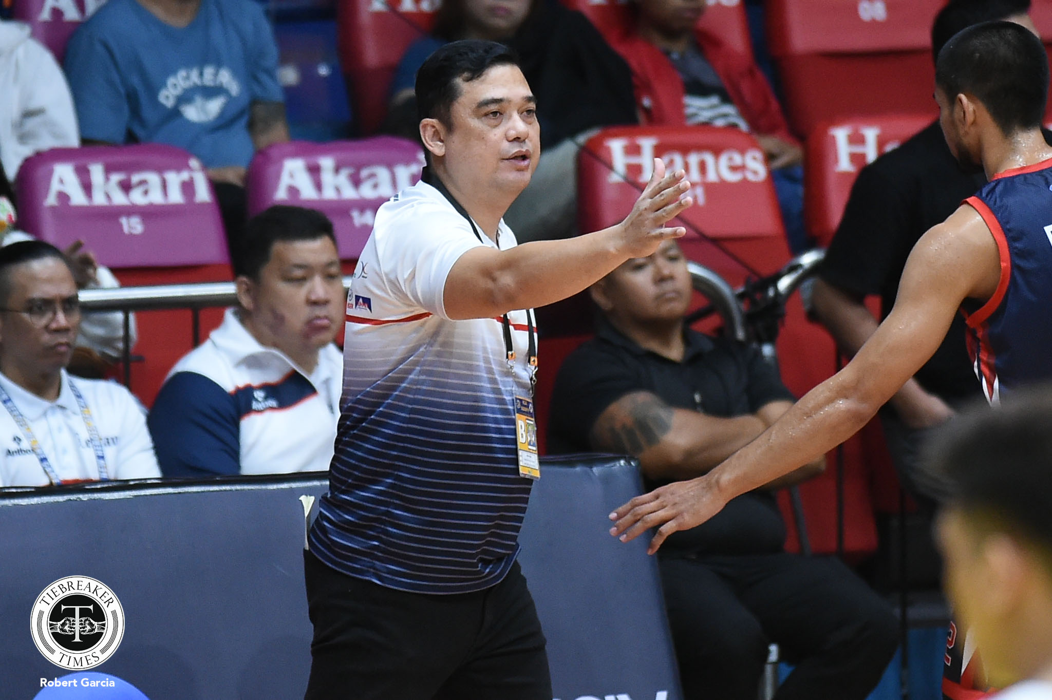 NCAA-99-EAC-vs.-CSJL-Rensy-Bajar-2 Rensy Bajar remains optimistic despite slow start for Letran Basketball CSJL NCAA News  - philippine sports news