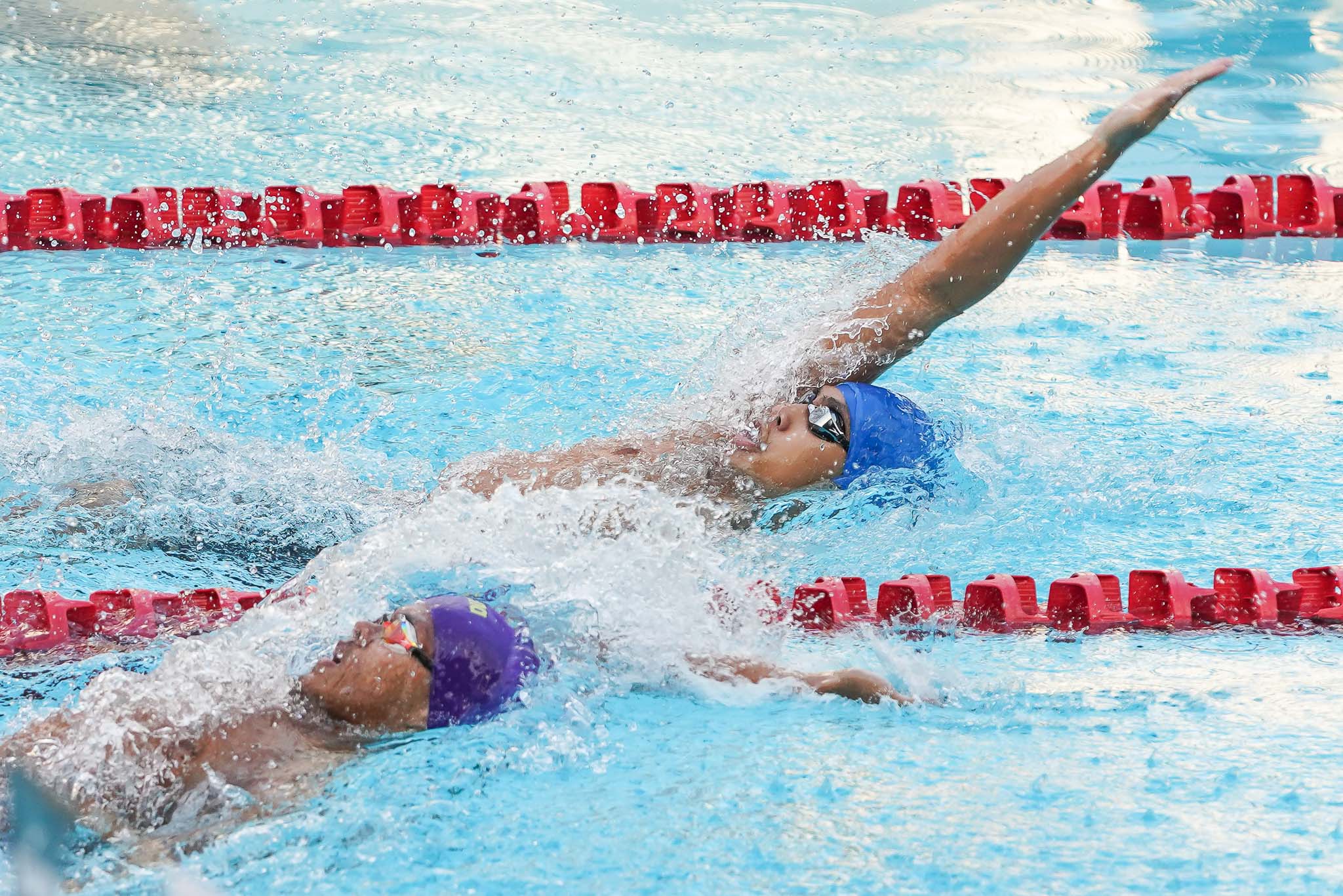 100-LC-Backstroke-Boys-Ivo-Enot-ADMU-1-1 UAAP 86 Swimming: Ateneo's Amoguis, UST's Santor, UPIS's Tom figure in three-way race for girls' MVP ADMU DLSU News Swimming UAAP UP UST  - philippine sports news