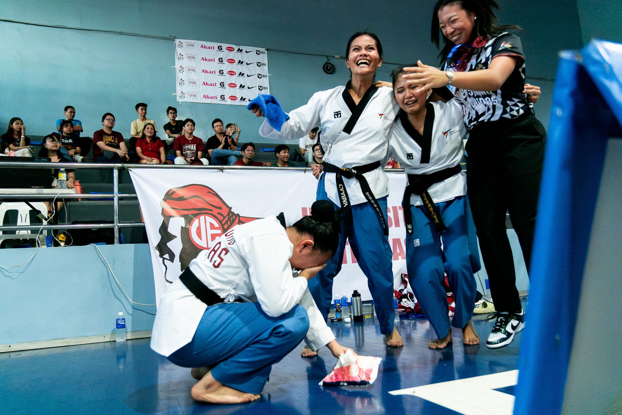 UAAP-86-Taekwondo-Tournament-UP-Joanna-Jubelag-Jona-Castillo-and-Alyssa-Caabay-5 Chelsea Tacay, Tiger Jins bring UAAP poomsae crown back to UST ADMU DLSU FEU News NU Taekwondo UAAP UP UST  - philippine sports news