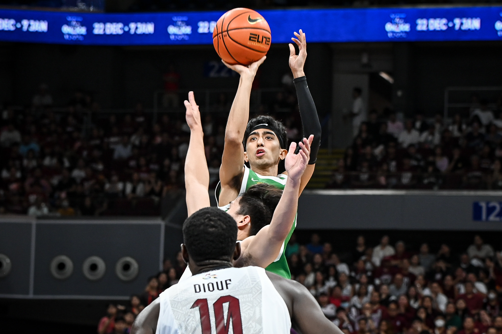 UAAP86-MBB-UP-vs-DLSU-EVEN-NELLE-7195 Evan Nelle's battle cry for Game Two: 'Backs against the wall, but we're ready to hunt' Uncategorized  - philippine sports news