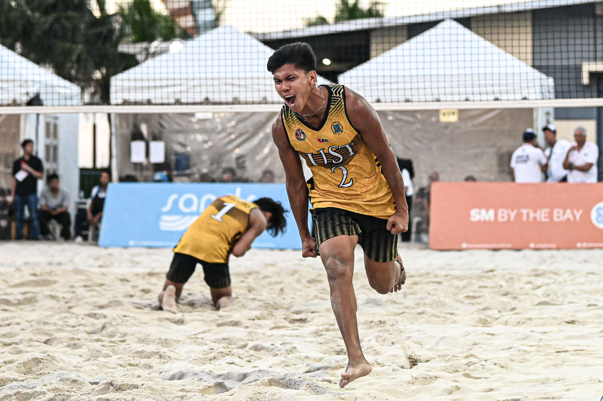 UAAP86-MBVB-Rancel-Varga-5449 Eslapor-Pagara, Gupetio-Parga continue UST reign in UAAP beach volley ADMU Beach Volleyball FEU News NU UAAP UP UST  - philippine sports news